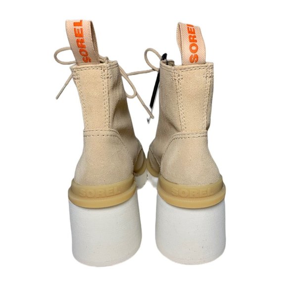 Sorel Women's Hi-Line Heel Lace Boot - Ceramic, Chalk, US Size 9 - Picture 5 of 7